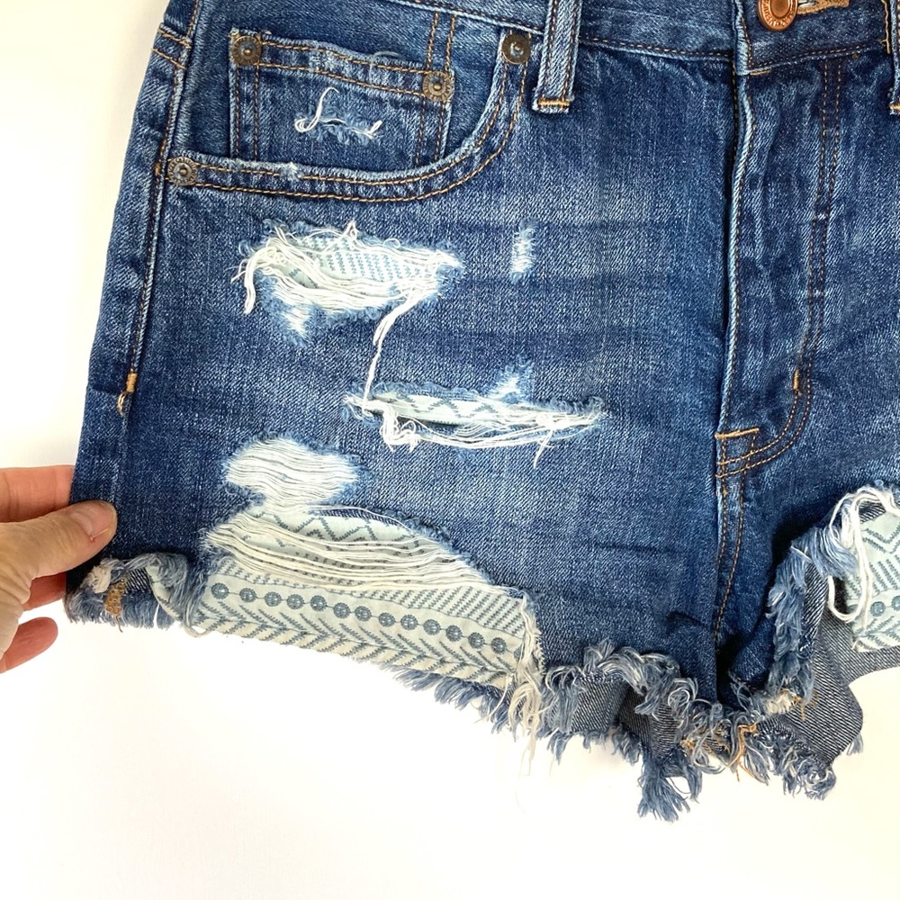 American Eagle Vintage Hi-Rise Festival Shorts - Picture 3 of 12